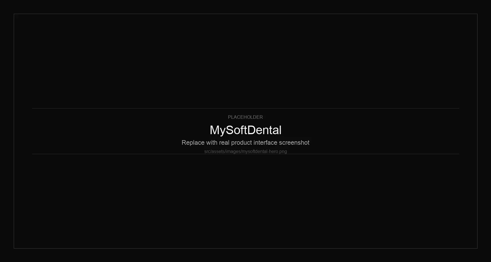 MySoftDental — connected operating system for modern dental clinics
